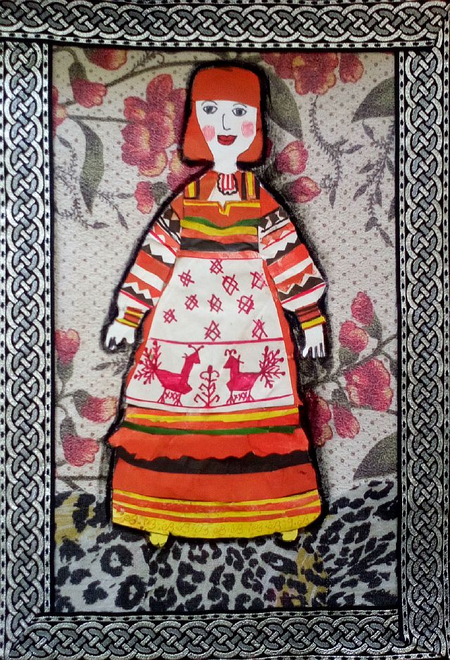 Горбунова Арина, 9 лет, Русский традиционный женский костюм