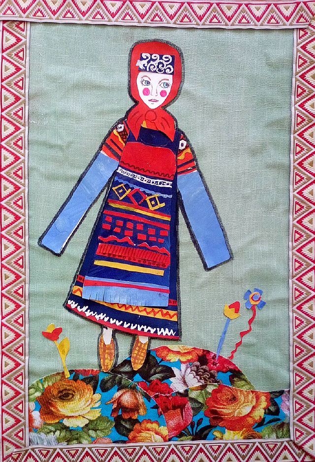 Карпенко Полина, 9 лет, Русский традиционный женский костюм